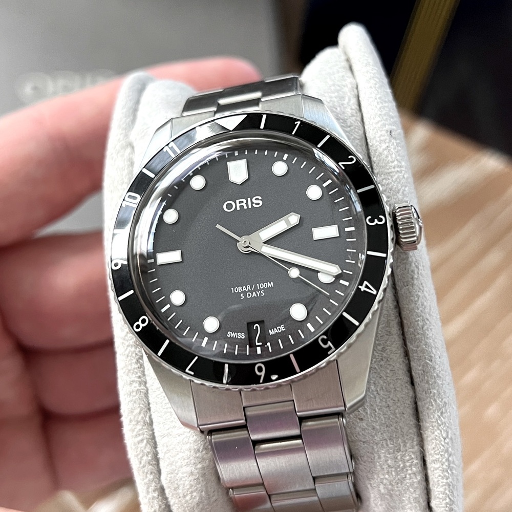 Oris DIVERS 65 SIXTY‑FIVE 12H CALIBRE 400 On Steel Bracelet Used Men’s Automatic